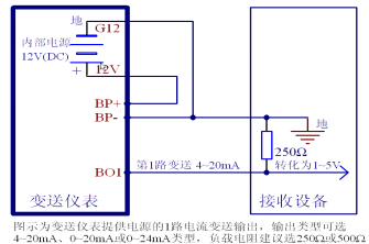 DSSD332/DTSD342-1D變送模塊接線圖